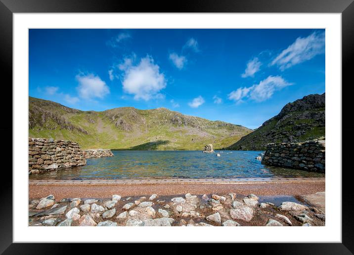 Levers Water Framed Mounted Print by Steve Smith