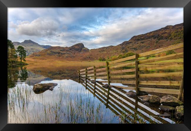 Blea Tarn Framed Print by Steve Smith