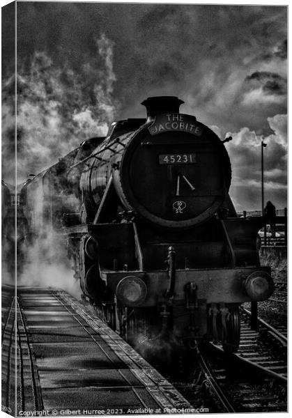 The Iconic Jacobite Express Journey Canvas Print by Gilbert Hurree