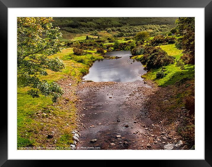 Captivating Highland Serenity: Scotland's River Framed Mounted Print by Gilbert Hurree