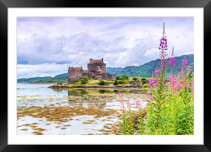 Eilean Donan Castle Framed Mounted Print by Valerie Paterson