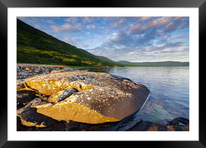 Loch Na Keal Framed Mounted Print by Steve Smith