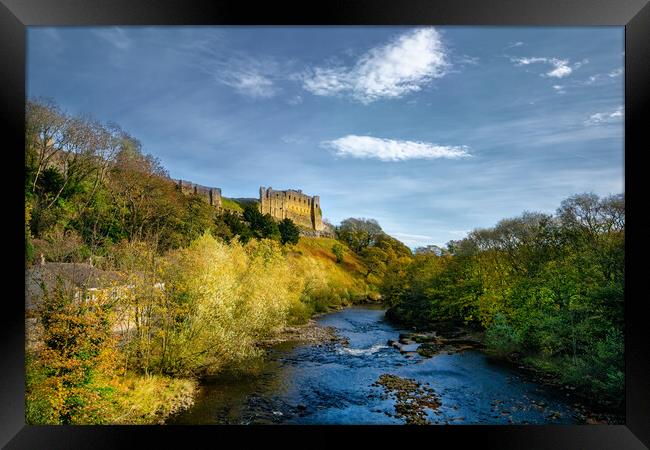 Richmond Castle Framed Print by Steve Smith