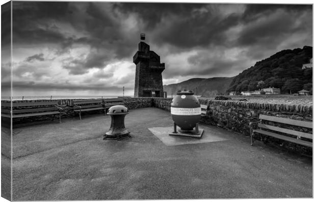 Lynmouth Canvas Print by Steve Smith