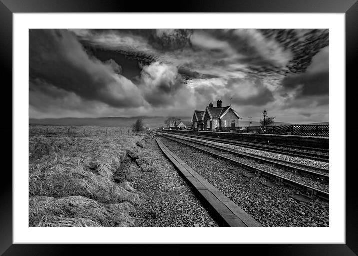 Ribblehead Station Framed Mounted Print by Steve Smith