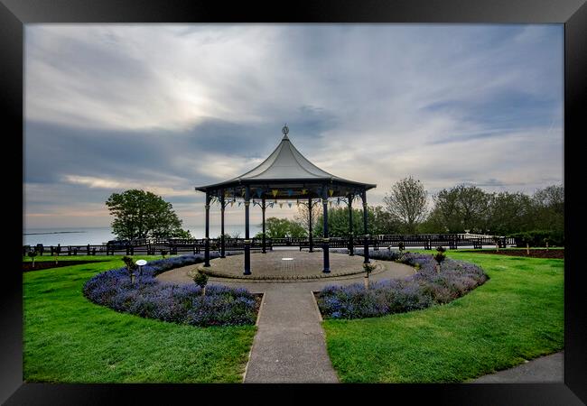 Filey Bandstand Framed Print by Steve Smith