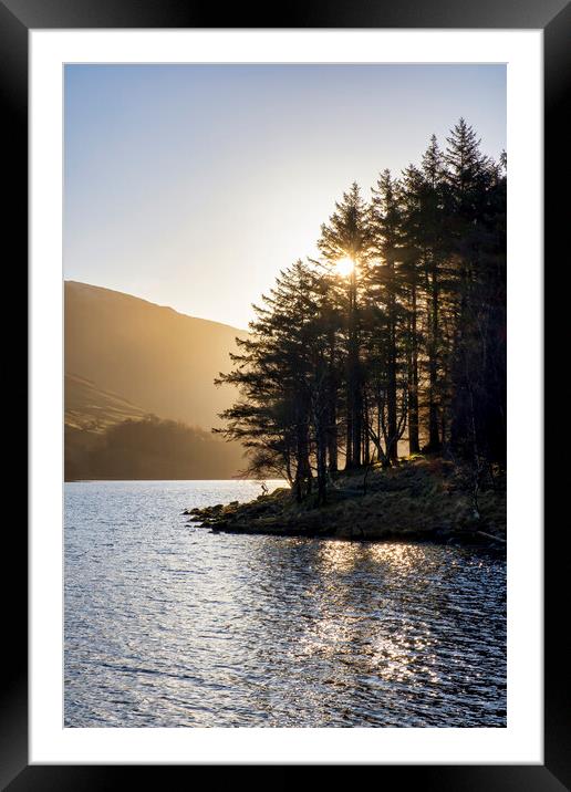 Sunrise at Buttermere in Cumbria Framed Mounted Print by Tim Hill