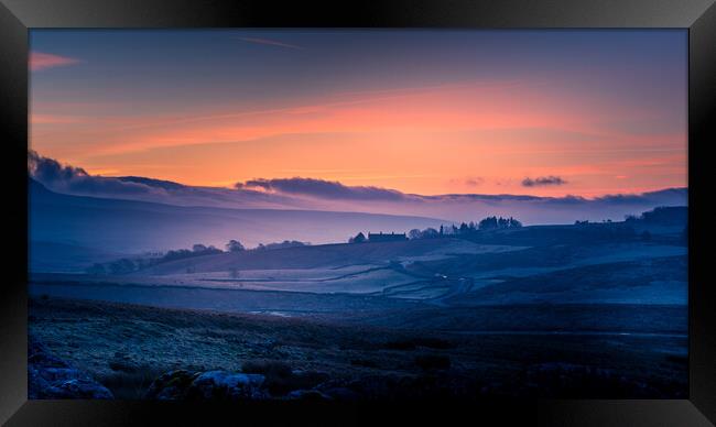 pen y ghent sunrise Framed Print by Tim Hill