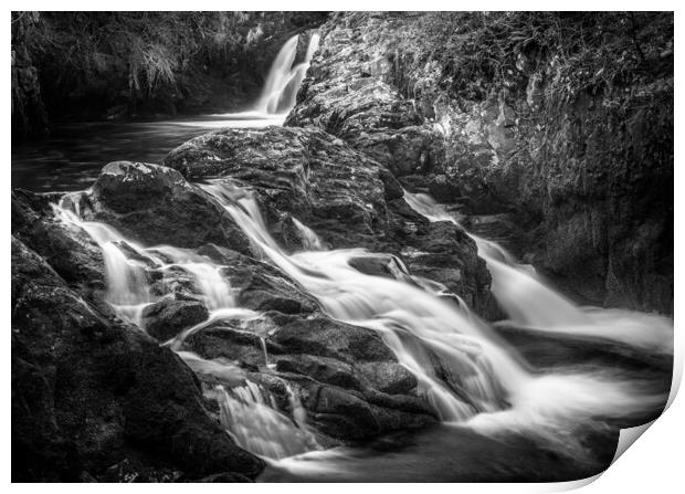  Ingleton Waterfall Yorkshire Dales Print by Tim Hill
