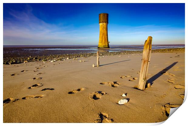 Spurn Head Print by Steve Smith