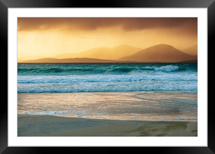 Luskentyre Views Framed Mounted Print by Steve Smith