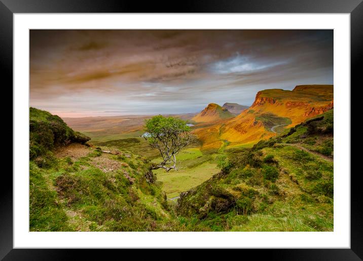 Good Morning Quiraing Framed Mounted Print by Steve Smith