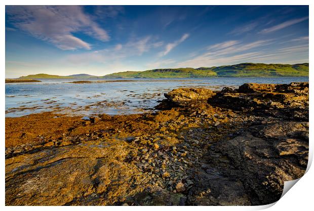 Loch Na Keal Print by Steve Smith