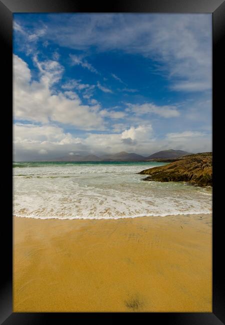 Luskentyre Framed Print by Steve Smith