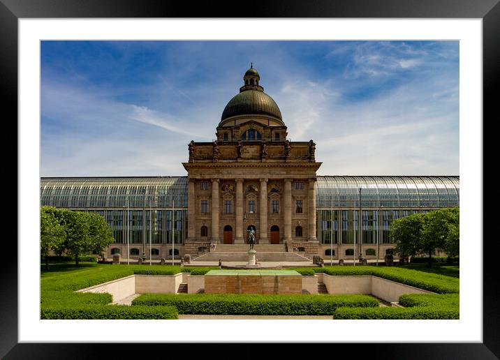 Majestic Home of the Bavarian Rulers Framed Mounted Print by Steve Smith