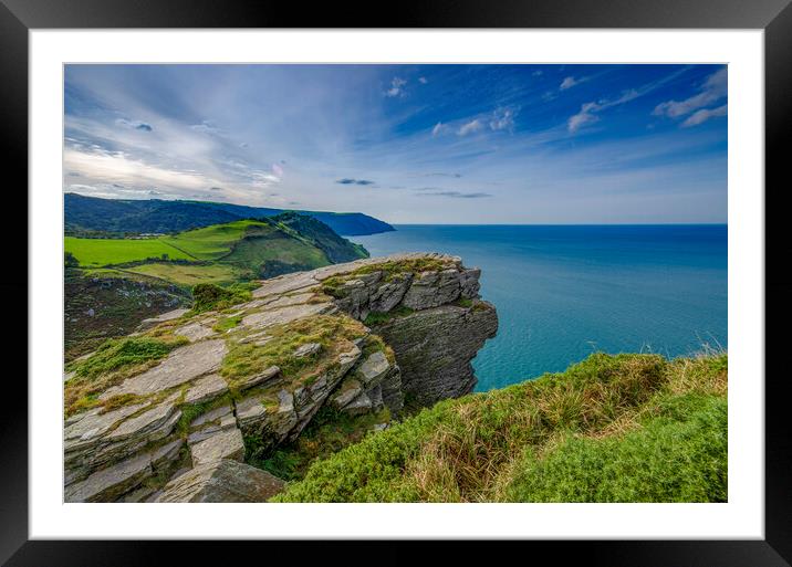 North Devon Views Framed Mounted Print by Steve Smith