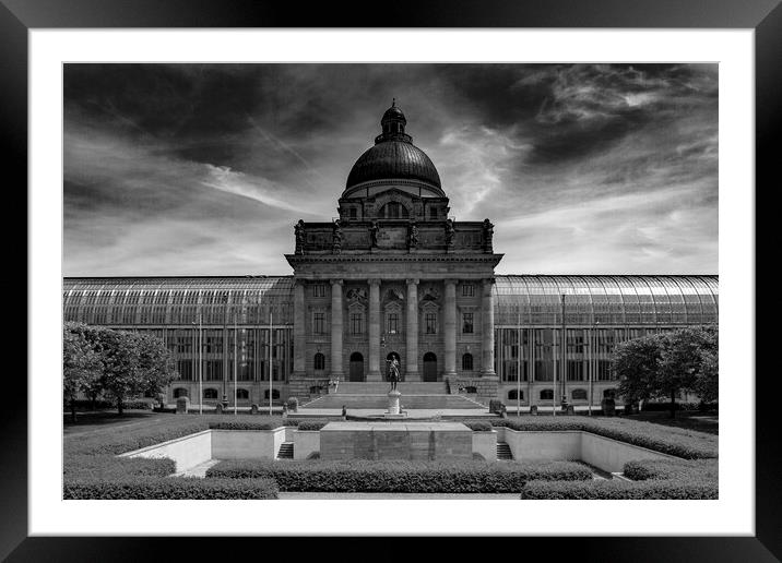 Bavarian State Chancellery, Berlin Framed Mounted Print by Steve Smith