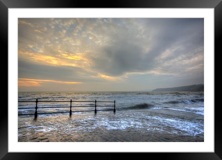 Scarborough Framed Mounted Print by Steve Smith