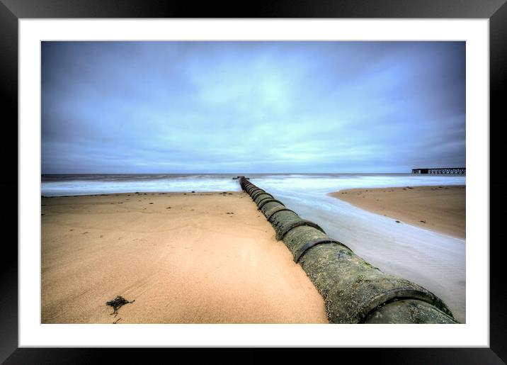 The Enchanting Steetley Pier Framed Mounted Print by Steve Smith