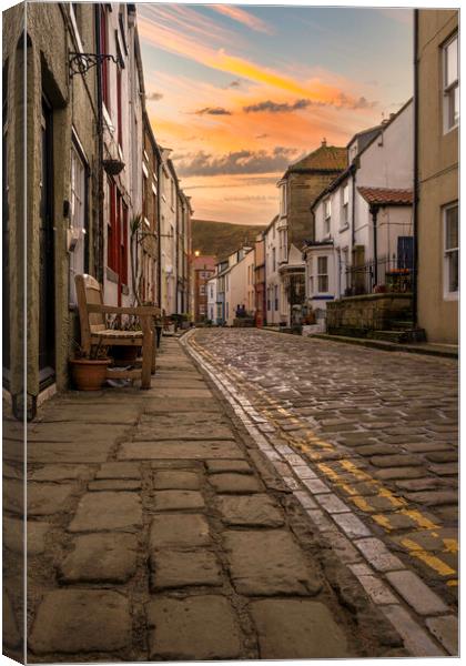 Timeless Beauty of Staithes Canvas Print by Tim Hill