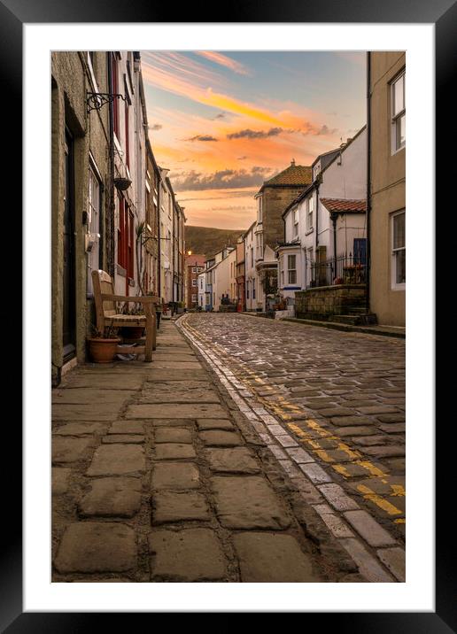 Timeless Beauty of Staithes Framed Mounted Print by Tim Hill