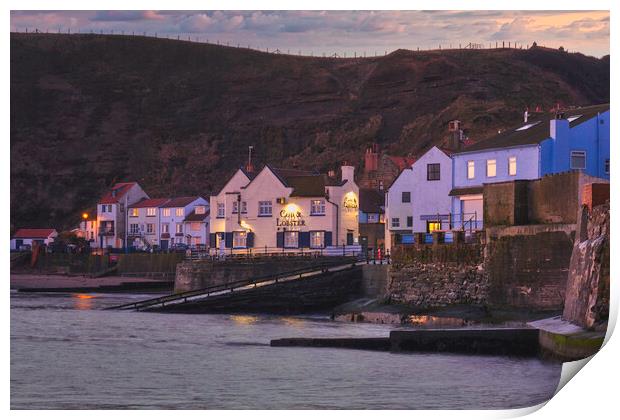Staithes North Yorkshire Print by Tim Hill