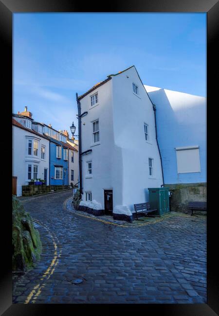 Staithes Cottage North Yorkshire Framed Print by Tim Hill