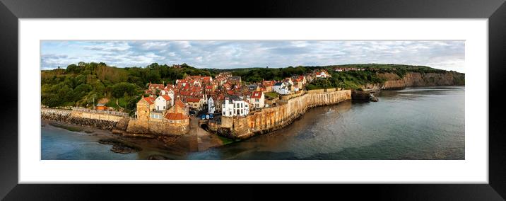 Majestic North Yorkshire Coastline Framed Mounted Print by Tim Hill