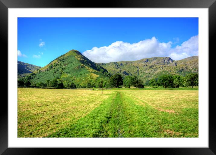 High Hartsop Dodd Framed Mounted Print by Steve Smith