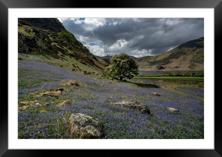 Outdoor mountain Framed Mounted Print by Peter Bardsley