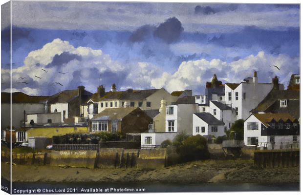 Back to Shoreham Canvas Print by Chris Lord