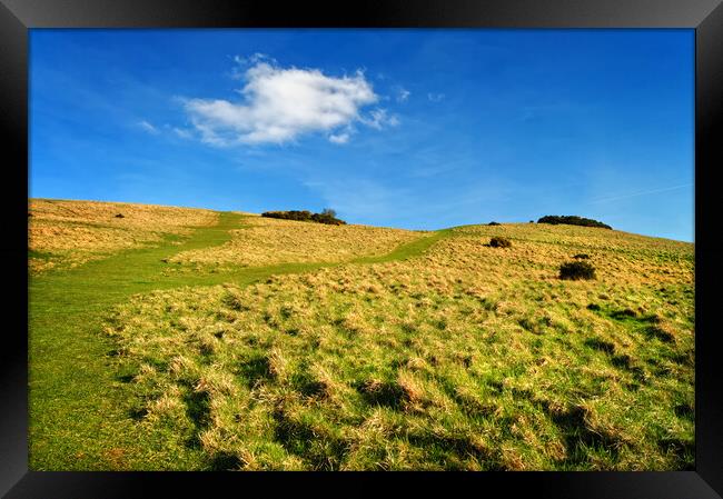 Cleeve Hill, The Cotswolds Framed Print by Darren Galpin