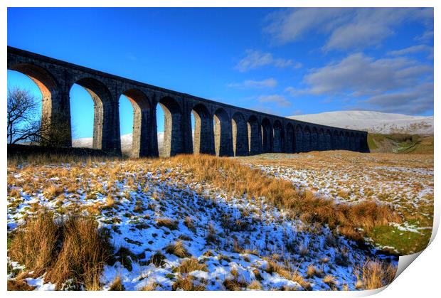 Ribblehead Viaduct Print by Steve Smith