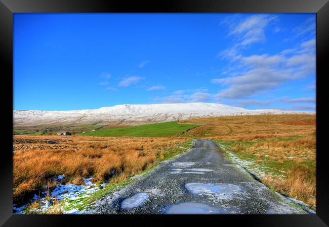 Whernside Framed Print by Steve Smith