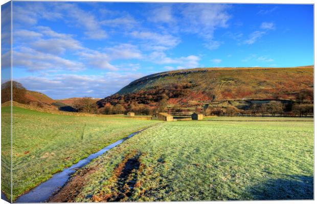 Muker Barns Canvas Print by Steve Smith