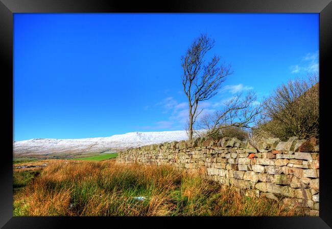 Whernside Framed Print by Steve Smith