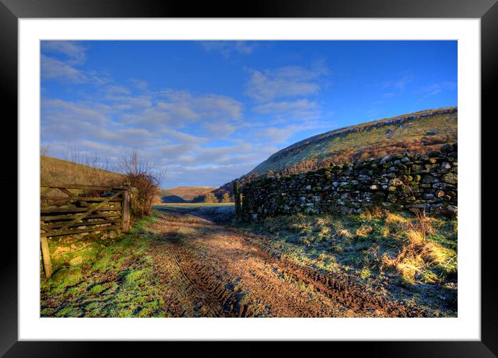 Gateway To The Dales Framed Mounted Print by Steve Smith