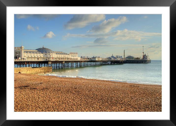 Brighton Pier Framed Mounted Print by Steve Smith
