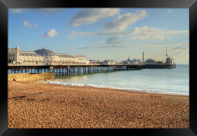 Brighton Pier Framed Print by Steve Smith