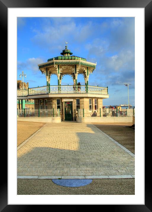 Brighton Bandstand Framed Mounted Print by Steve Smith