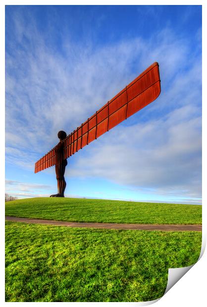 Angel Of The North Print by Steve Smith