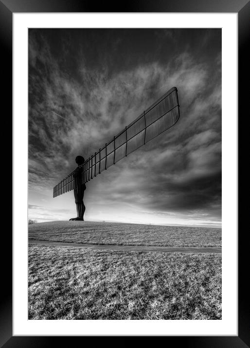 Angel Of The North Framed Mounted Print by Steve Smith