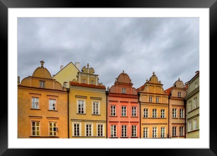 The Colours Of Warsaw Framed Mounted Print by Steve Smith
