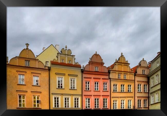 The Colours Of Warsaw Framed Print by Steve Smith