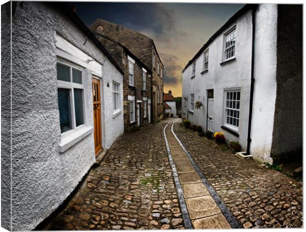 Timeless Beauty The Enchanting Tower Street Canvas Print by Steve Smith
