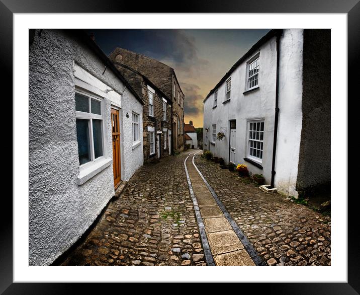 Timeless Beauty The Enchanting Tower Street Framed Mounted Print by Steve Smith