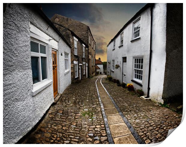 Timeless Beauty The Enchanting Tower Street Print by Steve Smith
