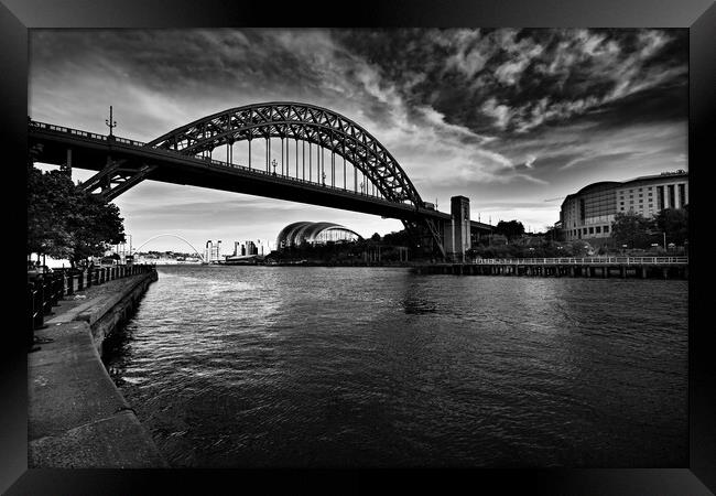 Tyne Bridge Framed Print by Steve Smith