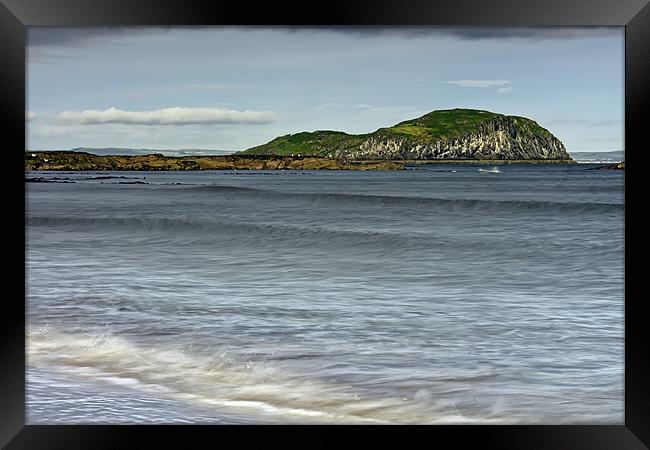 Rock of Leith Framed Print by Sam Smith