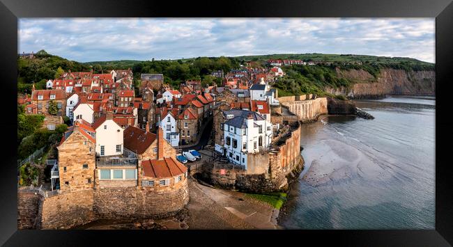 Unveiling the Hidden Beauty of Robin Hoods Bay Framed Print by Tim Hill